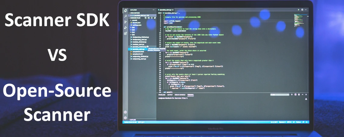 Comparison of Open-Source Scanner vs. proprietary Scan SDK