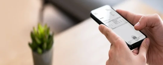 Development of a filter in scanner app Docutain