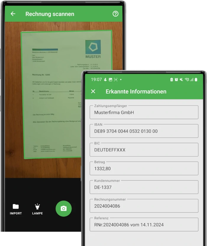 Belegerfassung mobil